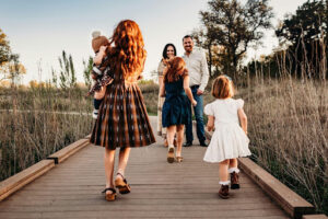 Family raising kids in Boulder, Colorado neighborhoods