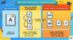 How to Structure and Label Multiple Appendices.