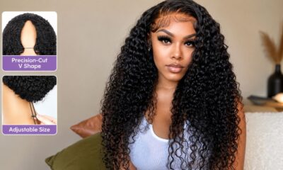 V Part Wig