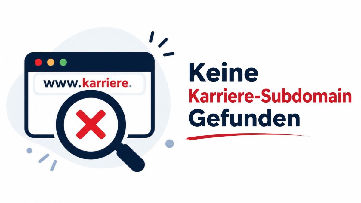 keine karriere-subdomain gefunden