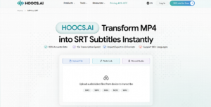 Why Hoocs AI Stands Out as an MP4 to SRT Converter