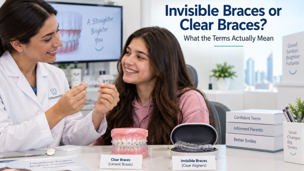 Invisible Braces or Clear Braces